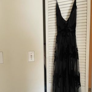 Deep V Cut Gown